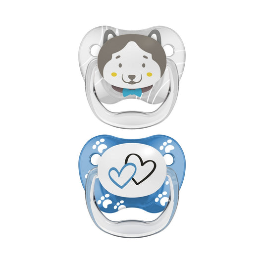 Dr. Brown's PreVent Orthodontic Soother 2s - Husky L2 6-18mth